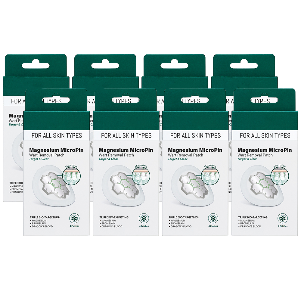 ✅Official Store: Oveallgo® Magnesium MicroPin Target & Clear Wart Removal Patch