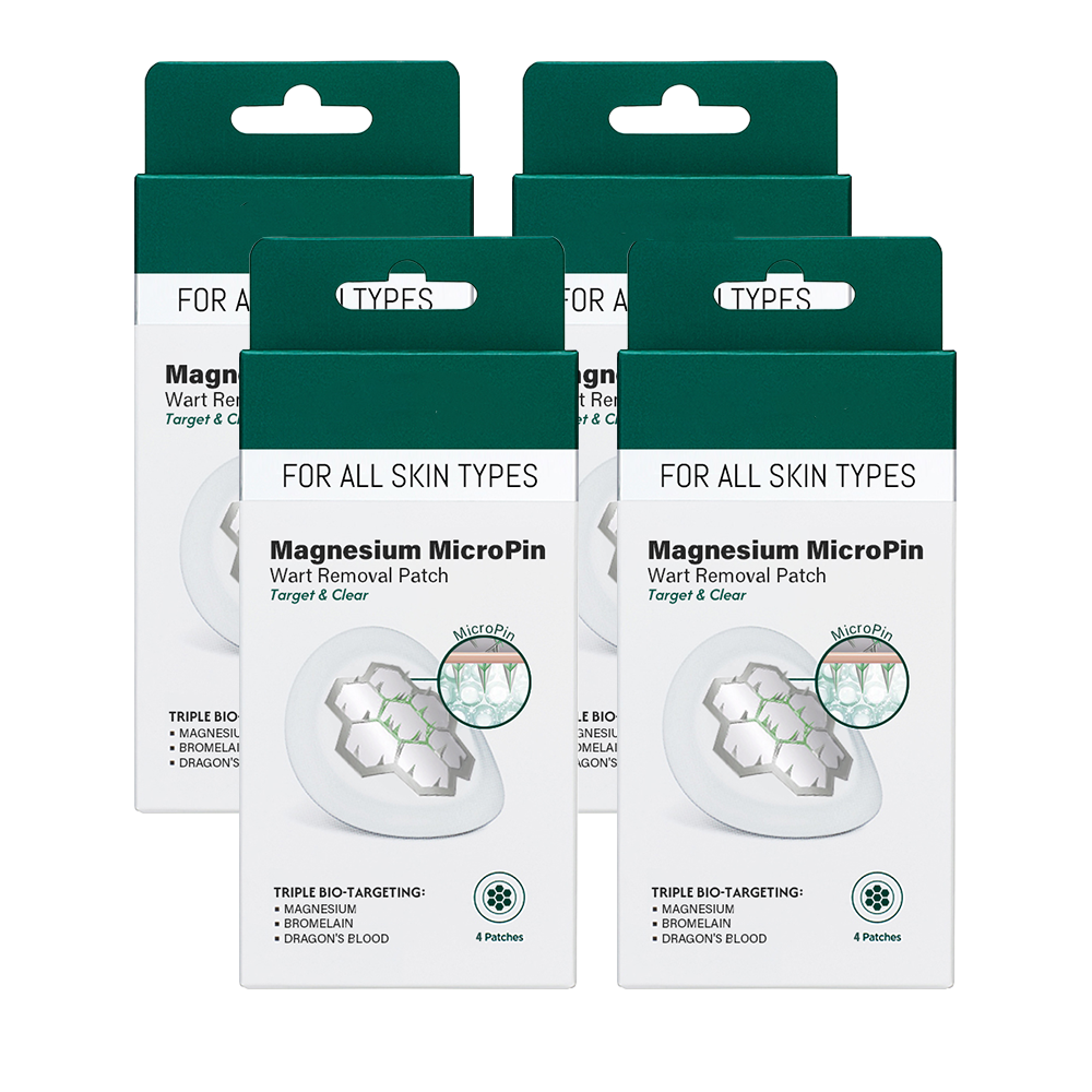 ✅Official Store: Oveallgo® Magnesium MicroPin Target & Clear Wart Removal Patch